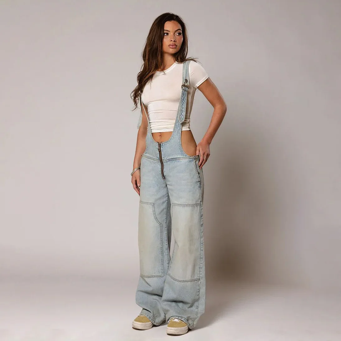 Urban Backstrap Denim Dress