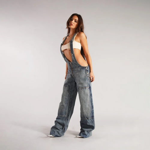Urban Backstrap Denim Dress